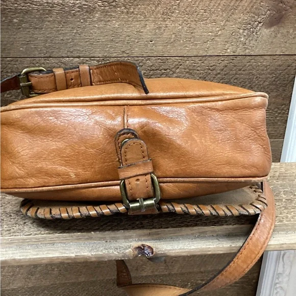 🤎 Patricia Nash Leather Tassel Crossbody Bag – Brown - Picture 8 of 9